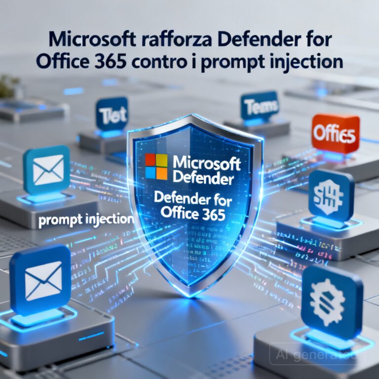 Microsoft rafforza Defender for Office 365 contro i prompt injection