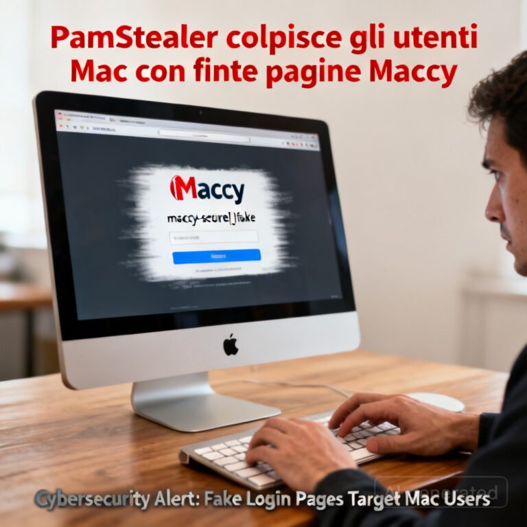 PamStealer colpisce gli utenti Mac con finte pagine Maccy 4 PamStealer colpisce gli utenti Mac con finte pagine Maccy