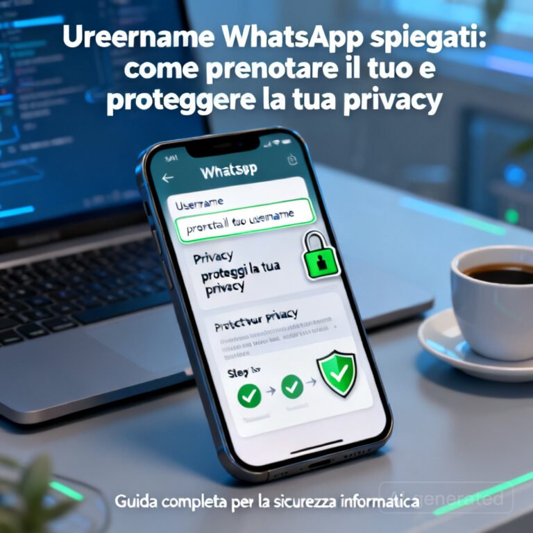 Username WhatsApp spiegati: come prenotare il tuo e proteggere la tua privacy