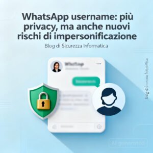 WhatsApp username: più privacy, ma anche nuovi rischi di impersonificazione