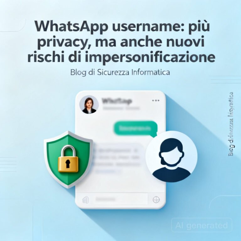WhatsApp username: più privacy, ma anche nuovi rischi di impersonificazione 21 WhatsApp username: più privacy, ma anche nuovi rischi di impersonificazione