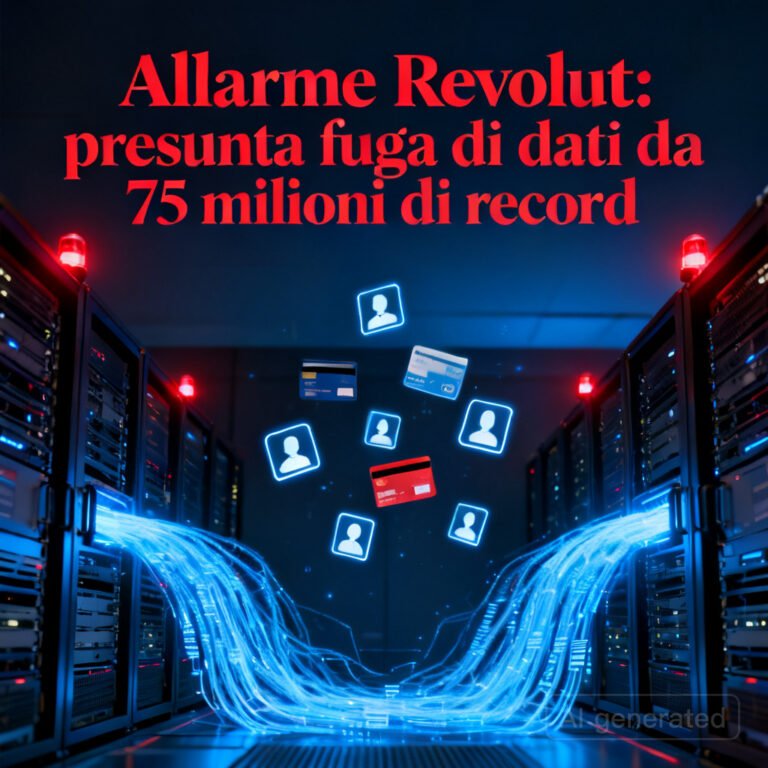 Allarme Revolut: presunta fuga di dati da 75 milioni di record 3 Allarme Revolut: presunta fuga di dati da 75 milioni di record