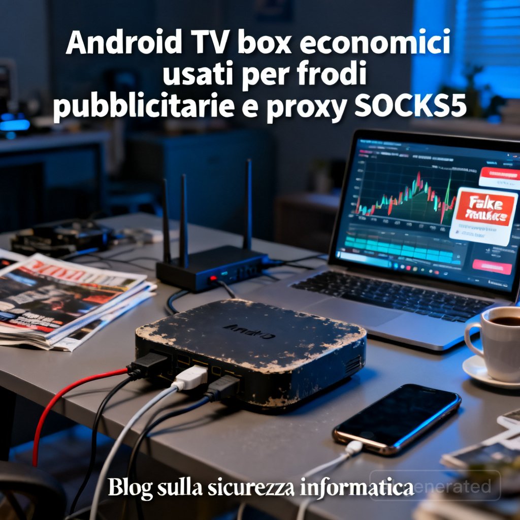 Android TV box economici usati per frodi pubblicitarie e proxy SOCKS5 2 Android TV box economici usati per frodi pubblicitarie e proxy SOCKS5