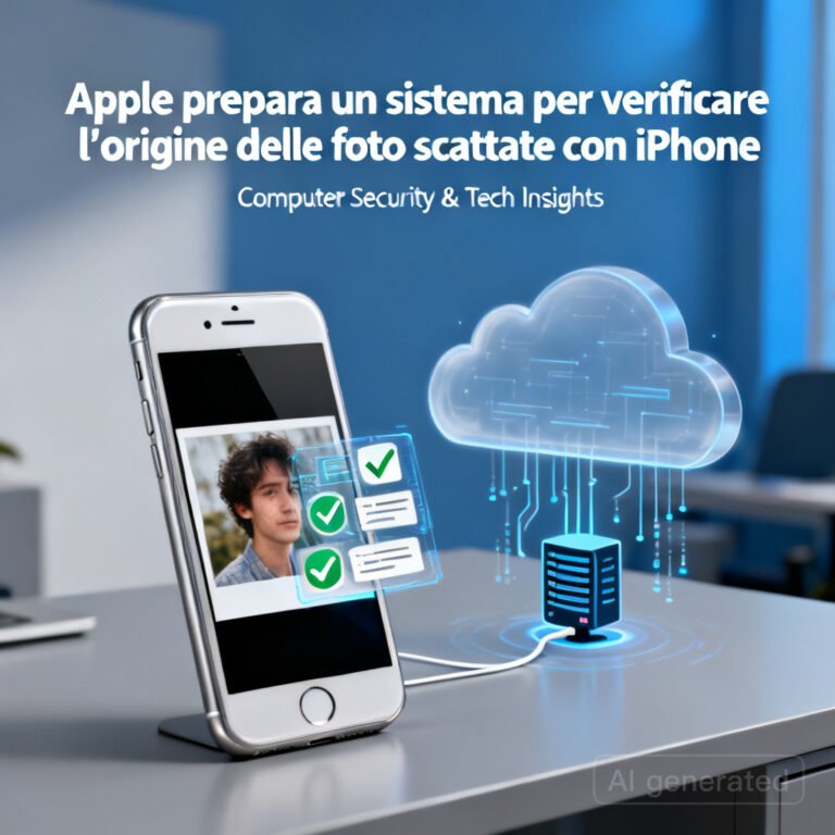 Apple prepara un sistema per verificare l’origine delle foto scattate con iPhone 3 Apple prepara un sistema per verificare l’origine delle foto scattate con iPhone