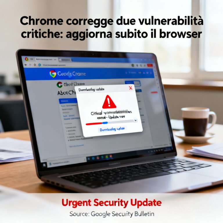 Chrome corregge due vulnerabilità critiche: aggiorna subito il browser 3 Chrome corregge due vulnerabilità critiche: aggiorna subito il browser