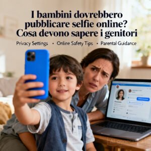 Home 6 I bambini dovrebbero pubblicare selfie online? Cosa devono sapere i genitori