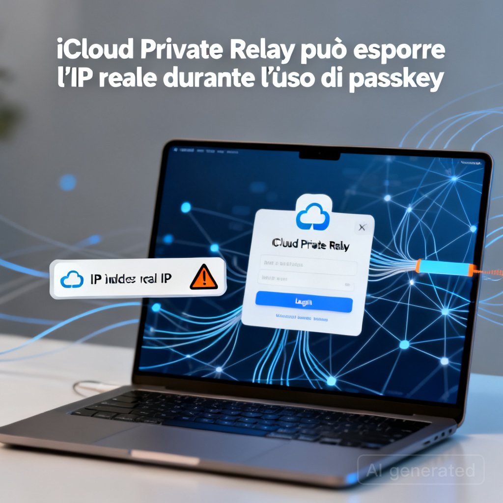 iCloud Private Relay può esporre l’IP reale durante l’uso di passkey 2 iCloud Private Relay può esporre l’IP reale durante l’uso di passkey
