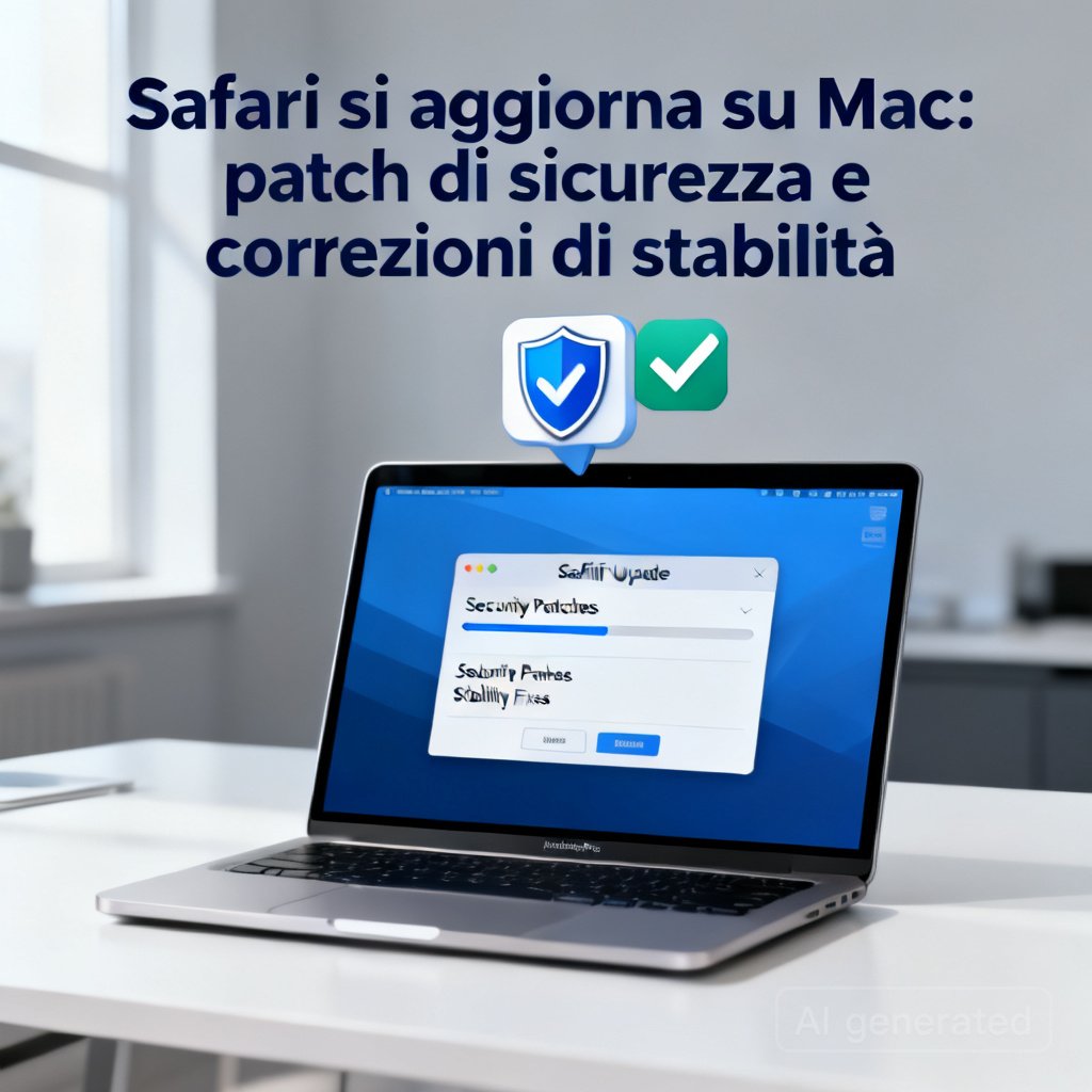 Safari si aggiorna su Mac: patch di sicurezza e correzioni di stabilità