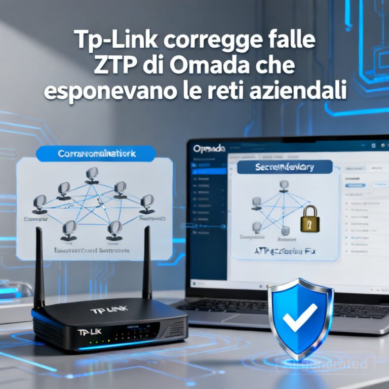 Tp-Link corregge falle ZTP di Omada che esponevano le reti aziendali 4 Tp-Link corregge falle ZTP di Omada che esponevano le reti aziendali