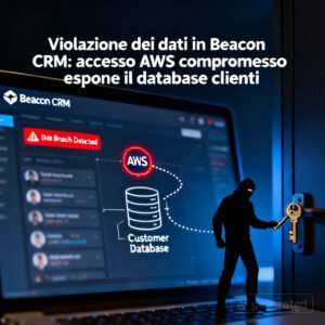 Violazione dei dati in Beacon CRM: accesso AWS compromesso espone il database clienti